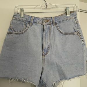 Zara denim shorts